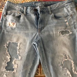 American Eagle jeans size 14 skinny stretch